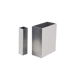 China 1050 1060 3003 Extrusion Rectangle Aluminium Pipe Profile factory