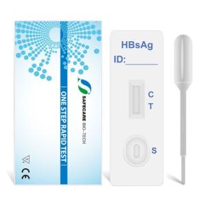 China 10 Minutes Hepatitis B Test Strip Infectious Disease Test For HbsAg factory