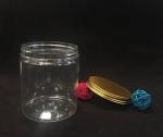 Convenient and Space-Saving Makeup Storage with a Plastic Cosmetic Jar