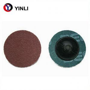 China Zirconia 2 Inch 60 Grit Quick Change Sanding Discs For Grinder on sale