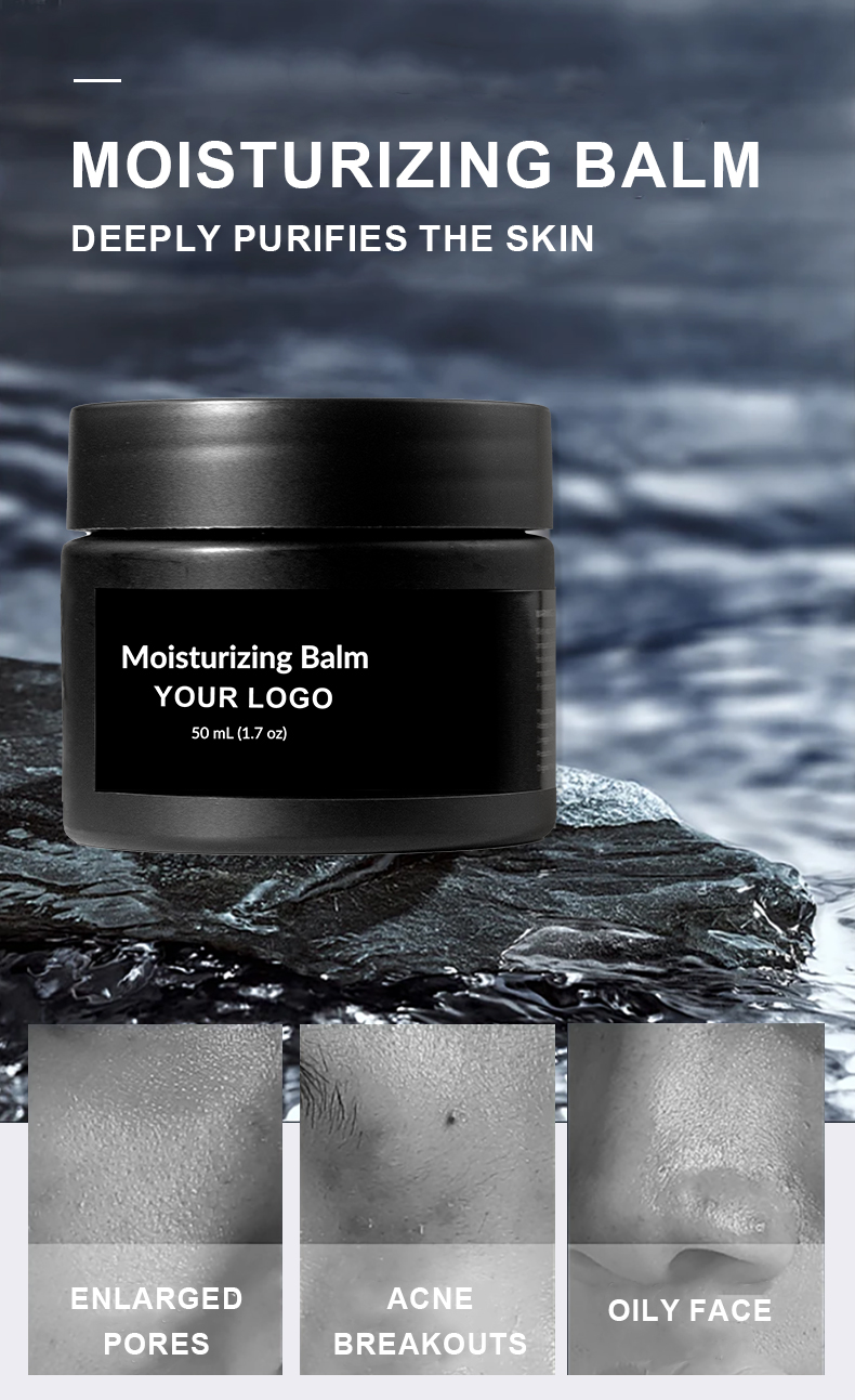 Mens Private Label Charcoal Moisturizing Nourishing Skin Care Whitening Facial Cream Face Cream Lotion For Black Men