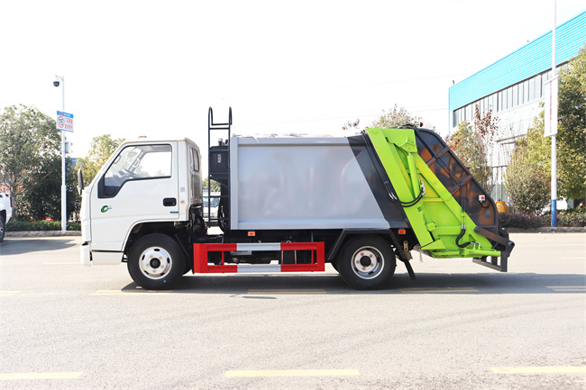 Customized New Brand Cheapest Price JMC Truck 4x2 7CBM 9 CBM Compactor Garbage Truck With High Quality