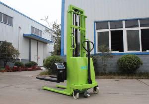 China AC Power Electric Pallet Stacker Aerial Order Pickers 1000mm Fork Length factory