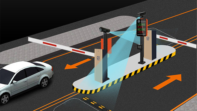 Smart License Plate Reader With 6mm 3mp HD Camera For Auto Vehicle Identification System