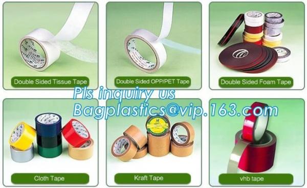 Strong Adhesive Pet Film Acrylic Double Sided Tape For Electronic Equipment,High Temperature Heat Resistant Tape Sublima