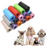100% Biodegradable Plastic Dog Poop Waste Bag Customized Size with Logo