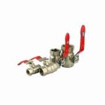 Nickeled 1 2 Brass Ball Valves INOB100 Full Female Thread 1 2 Inch Sharkbite
