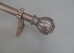 Home Wall Mounted One Inch Curtain Rod End Cap Finials