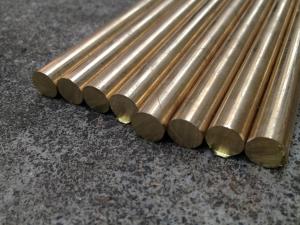 China Oem Copper Solid Bar , Bronze Filled Ptfe Rod factory