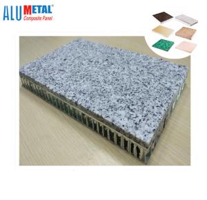 China 2MM Aluminum Plastic Lightweight Stone Honeycomb Panels 1020MM A2 Non Combustible factory