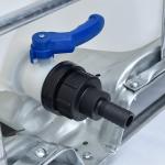 Hexagon Head Plastic Quick Connector for IBC Tank 2 Inch Female Outlet Coupling