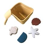 Durable Silicone Beach Toys Food Grade Silicone Beach Bucket Set For Kids