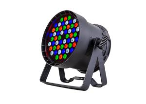 China 54*3W Indoor DMX RGBW High Power 54 Par Can Stage Lights 16200lm factory