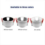 Commercial Led Recessed Downlights Ceiling 110LM/W Rohs Approved