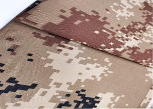 China Fusible Hunting Camouflage Fabric Polyester 80% / Cotton 20% Twill 235 GSM factory