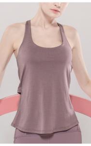China Richee comfy Womens Yoga Tank Top Straps Back Padded Workout Tank Top factory