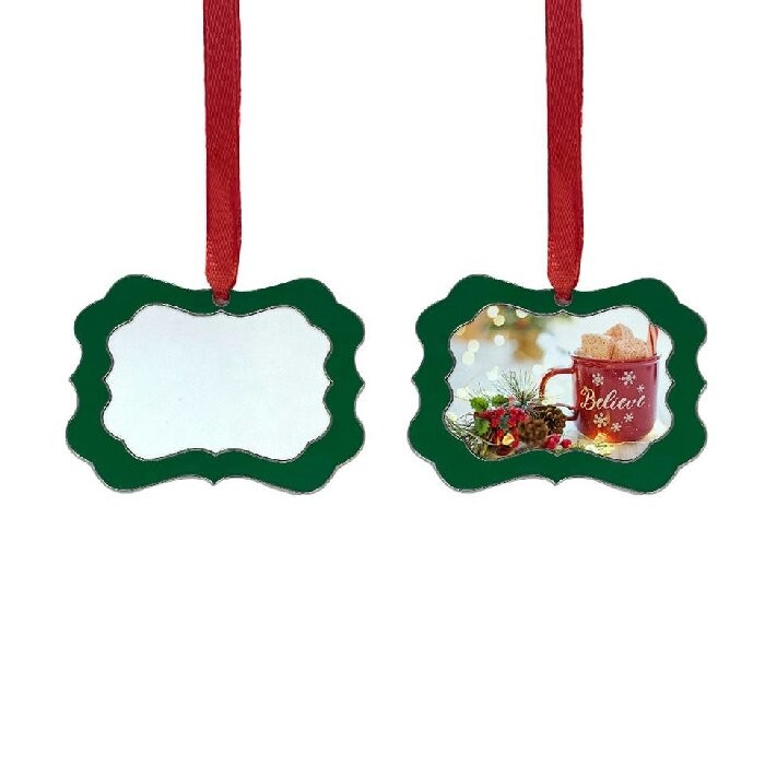 Sublimation Christmas Gift Ideas Christmas Sublimation Pendants Blanks