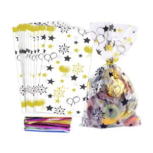 China Gravure Printing OPP Shrink Plastic Bags Clear Transparent Cellophane Bags For Chocolates factory