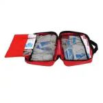 Red Nylon Portable First Aid Kit Outdoor Survival Bag