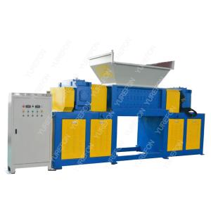 China Cardboard Carton Paper Shredder Machine High Throughput Rate With Two Shaft factory