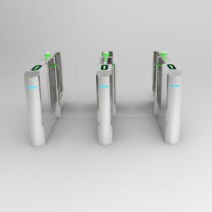 China Bi Directional Train Station Turnstile SUS304 Stainless Steel Sliding Turnstile Office factory