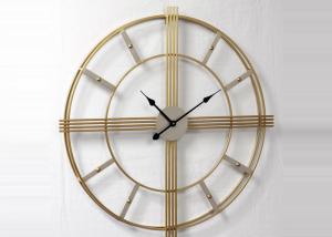China Home Decor Circular Handicraft Oversized Skeleton Clock factory