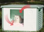 Outdoor Cat Cave House For Feral Cat Weatherproof Cat Houses For Outdoor Cats