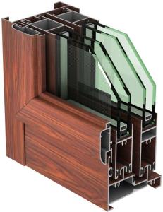 China Luxurious Sliding Window Aluminum Profile 6000 Series High Strength factory