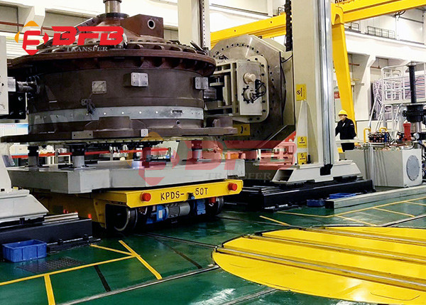 Mold Transportation Turntable Motorized Transfer Cart