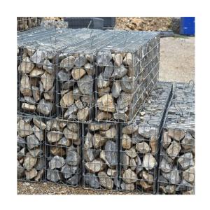 China 3-6mm Wire Gauge Hot-dipped Galvanized Welded Gabion Boxes for Customer Requirements factory