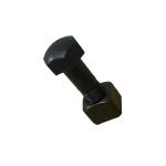 Alloy Steel Excavator Track Shoe Bolts And Nuts M12*M40 New Condition