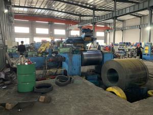 China Middle Thick Steel Strip Automatic Slitting Machine for cold rolled steel coil automatic slitting operate of equipment factory