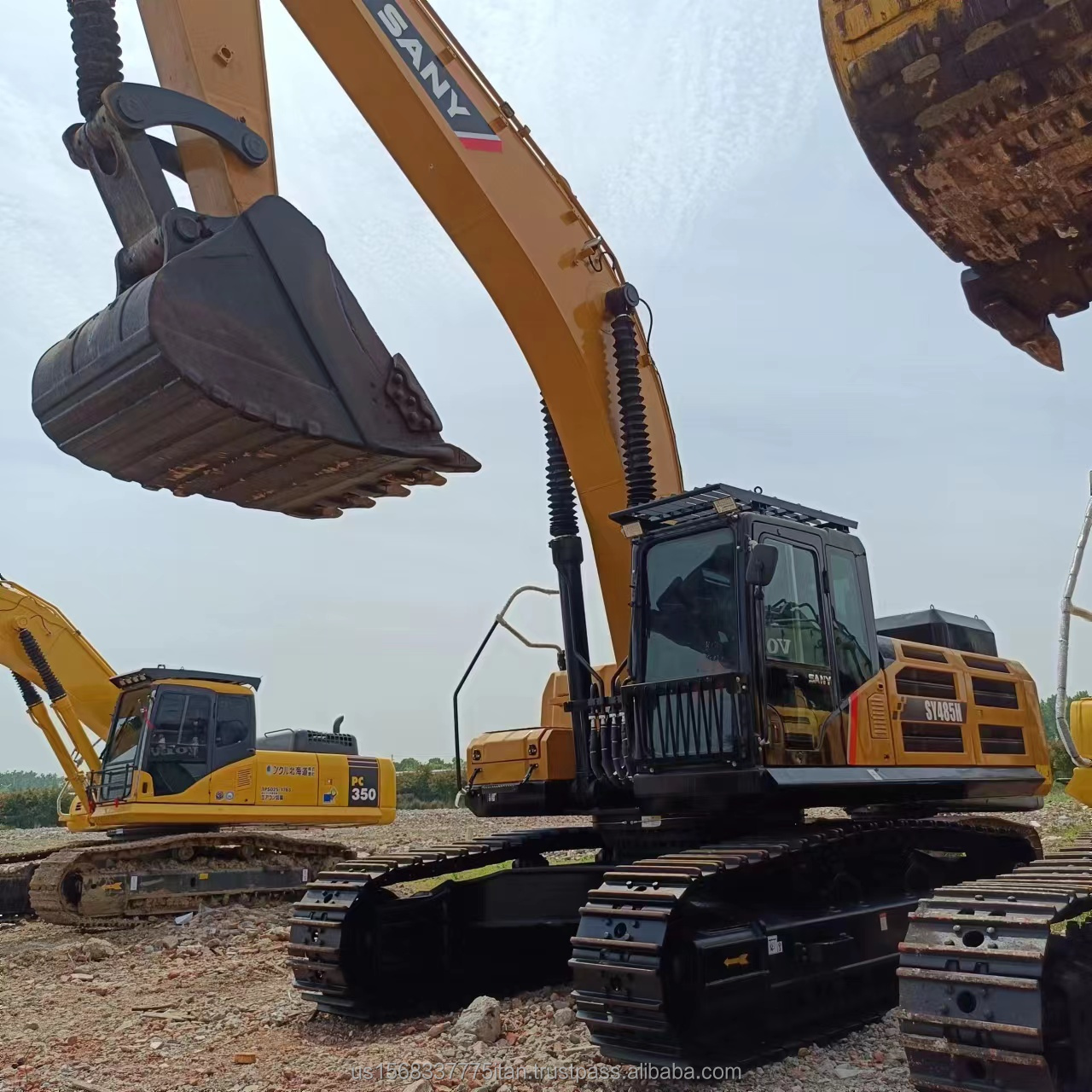 SANY SY485H Excavator 2016 Excellent Condition Crawler Excavator 2.23m3 Bucket Capacity