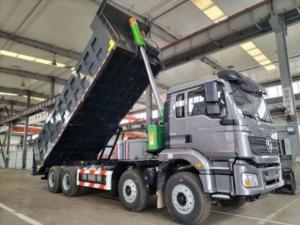 China Gray SHACMAN H3000 Tipper Truck 8x4 Rear Tipper Truck 375Hp EuroV factory