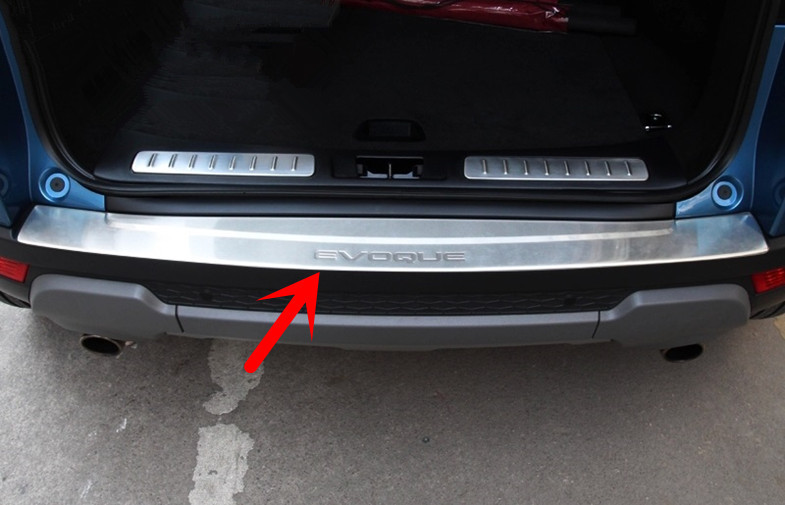 Range Rover Evoque 2012 Illuminated Door Sills , Outer Back Door Sill