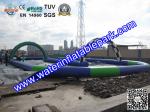 ODM / OEM Available Inflatable Race Track Game For Zorb Ball