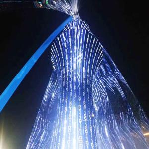 China Custom Sailboat Modern Stainless Steel Sculptures Mirror Antiwear Rustproof on sale