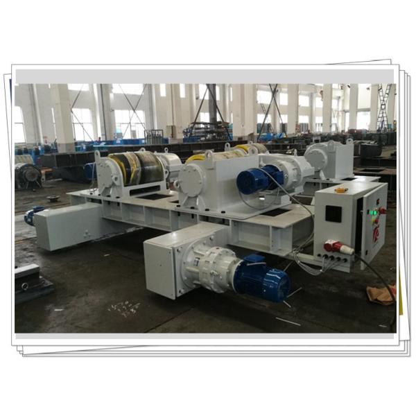 China PU Roller 150T 100mm/min Pipe Welding Rollers factory