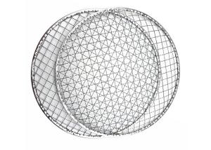 China 32cmx32cm Galvanised Bbq Grill Mesh Without Handle factory