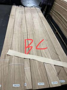 China Quarter Cut American White Oak Wood Veneer 0.40mm BC Grade factory