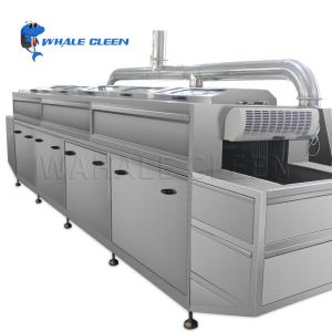 China Net Belt Industrial Ultrasonic Cleaning Machine Driven By Speed Regulating Motor factory