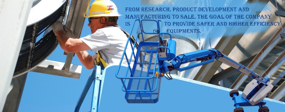 25% Max Gradeability Truck Mounted Electric Scissor Lift 4x12V 300Ah Battery