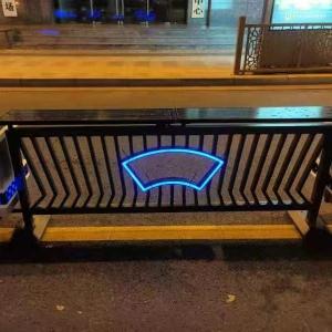 China Solar Guardrail Metal Sheet Rectangular Steel Large Planter Box factory