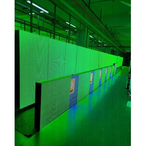 China P10 RGB SMD3535 LED Digital Billboards With Aluminum Cabinet factory
