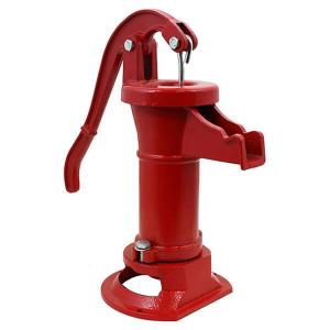 China Eco Friendly Cast Iron Pitcher Pump Hand Old Fashioned Water Pump Transparent factory