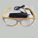 party decoration light up el glasses/ led glasses/ imitation glasses