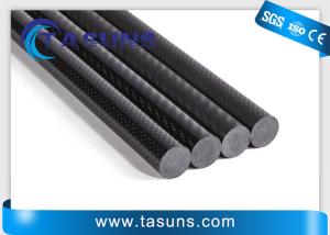 China T300 Pultruded Carbon Fiber Rod With Dupont Delrin Or Screws factory