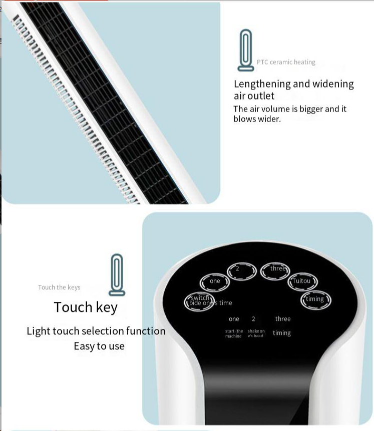Adjustable Timer Remote Control Tower Pedestal Fans for Personalized Comfort