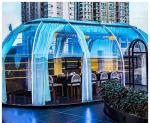 18 - 20 Person Homes Prefab Wind Resistant Oval Extra Large Garden Dome House