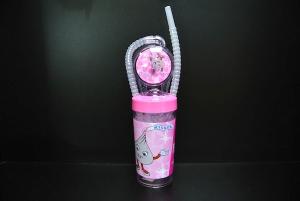 China Pink Onion Style Cartoon Character Water Bottle For3 Years And Up Easy Operation factory